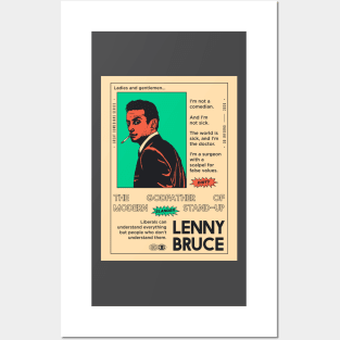 LENNY BRUCE Posters and Art